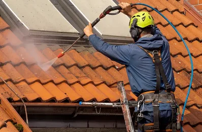 Démoussage et hydrofuge de toiture à Lesme